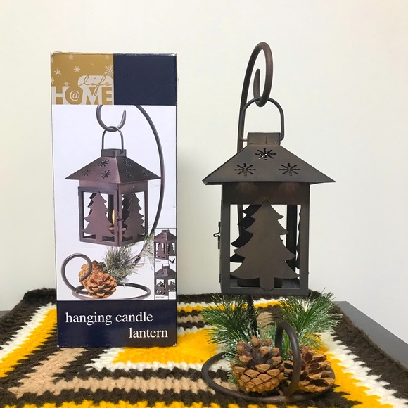 Decorative Rustic Candle Holder - Picture 2 of 3